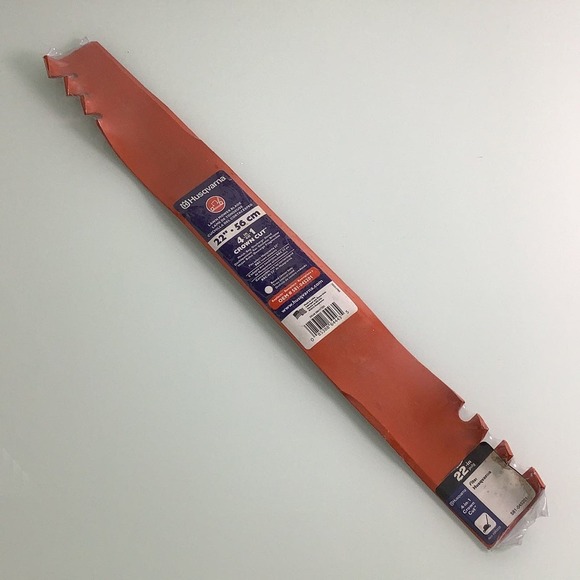 husqvarna lawn mower blade 22” 56cm 4 in 1 crown cut OEM# 581-045201 NEW - Picture 6 of 6